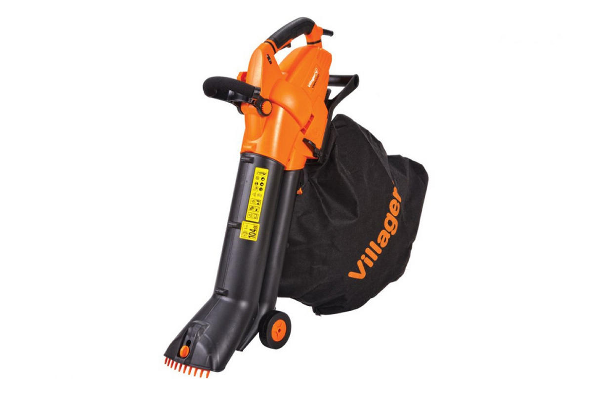 LAUBBLÄSER SAUGER VEBV 3000 - Orange, Kunststoff (20/120/150cm)