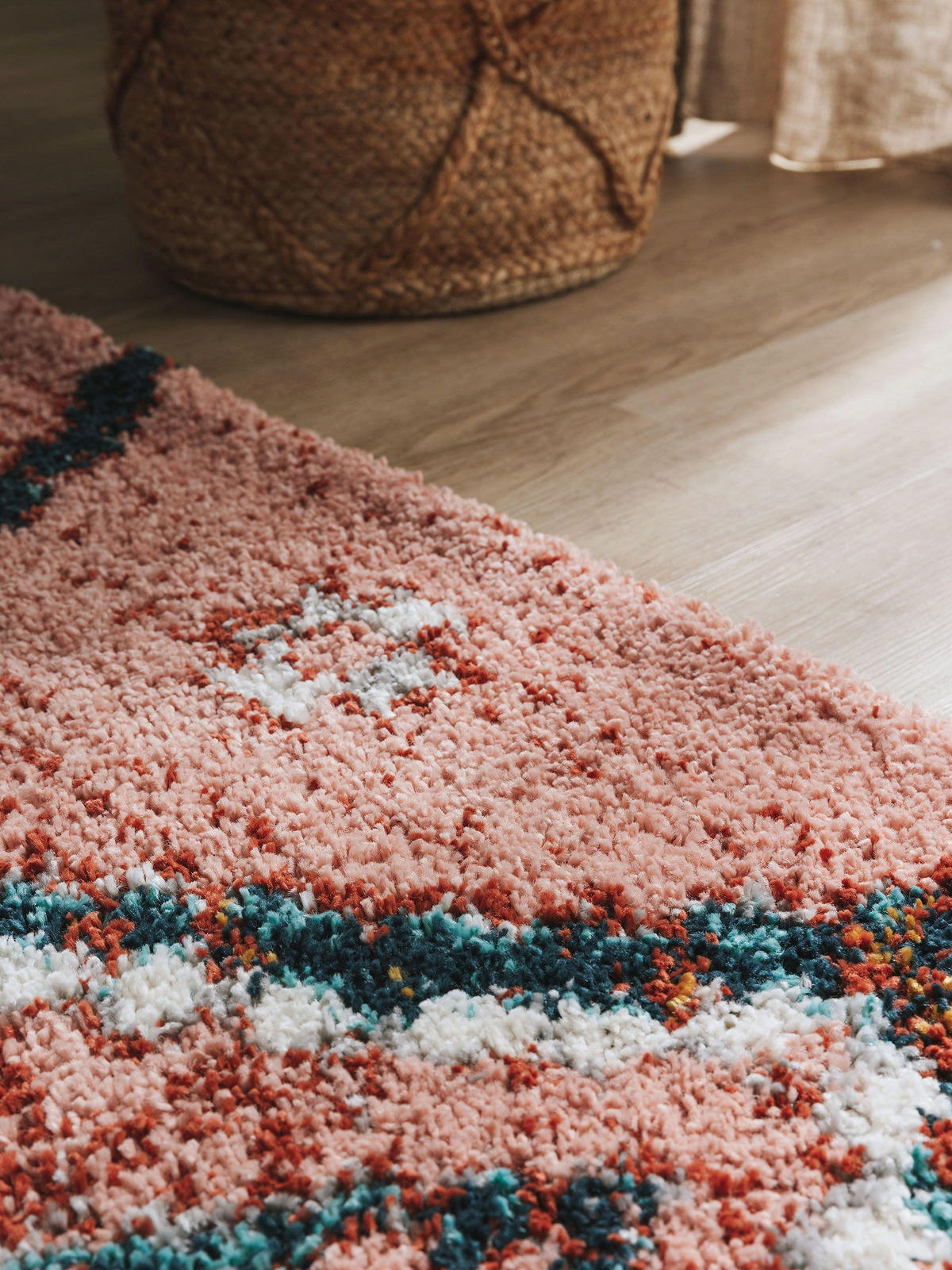HOCHFLORTEPPICH Gobi Rosa 80x150 cm - Rosa, Textil (80/150cm) - benuta Nest
