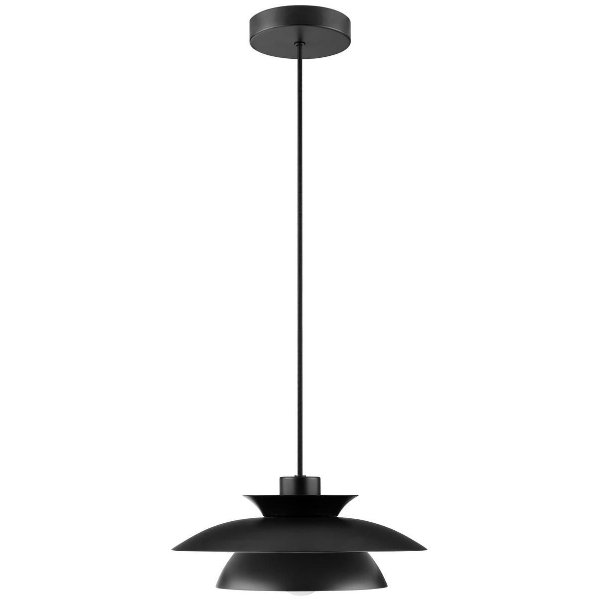 LED DECKENLEUCHTE Appia Schwarz matt 30,5/30,5/120 cm - Schwarz, Metall (30.5/30.5/120cm) - Brilliant