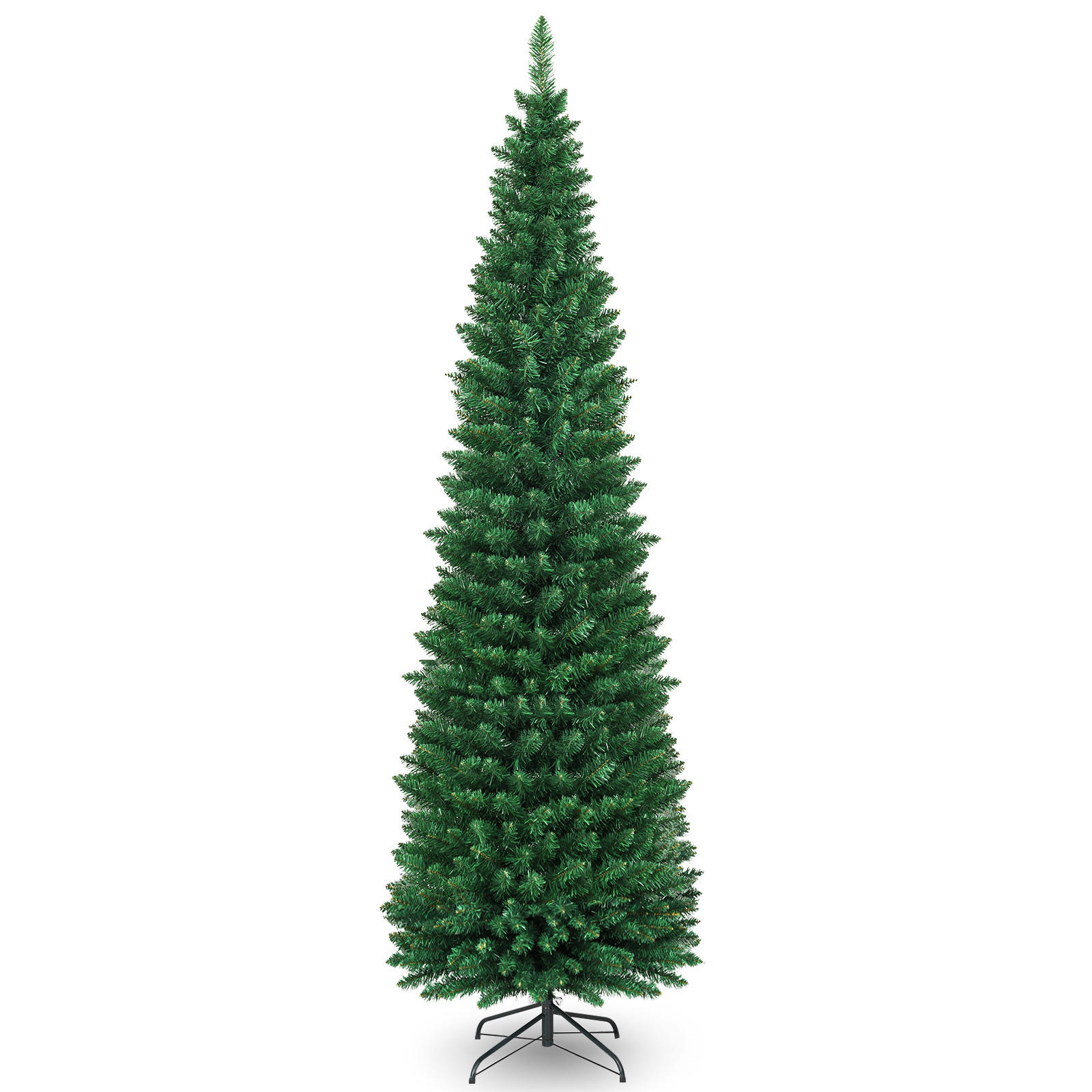 WEIHNACHTSBAUM 210cm Grün - Grün, Kunststoff (210cm) - COSTWAY