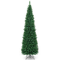 WEIHNACHTSBAUM 210cm Grün - Grün, Kunststoff (210cm) - COSTWAY