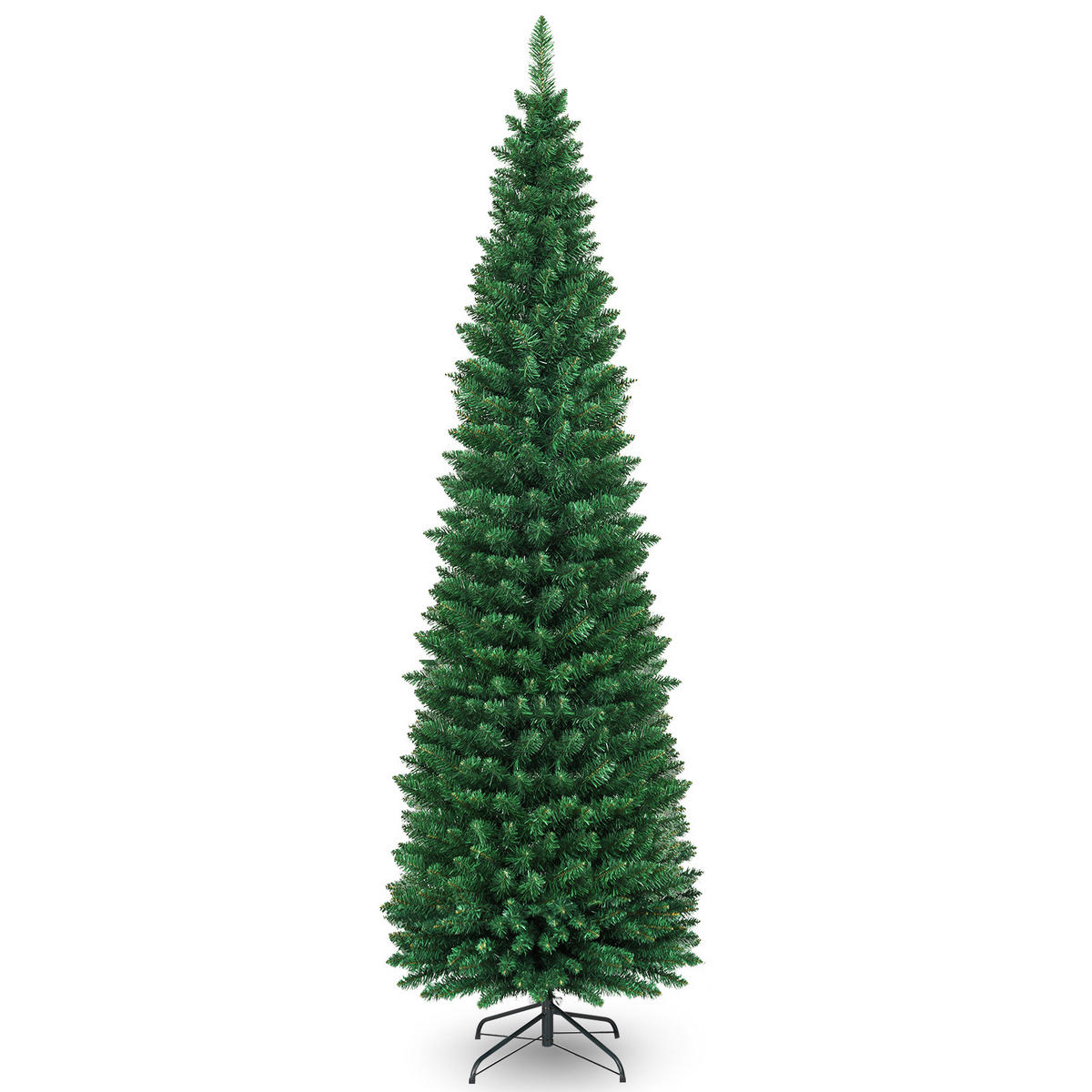 WEIHNACHTSBAUM 210cm Grün - Grün, Kunststoff (210cm) - COSTWAY