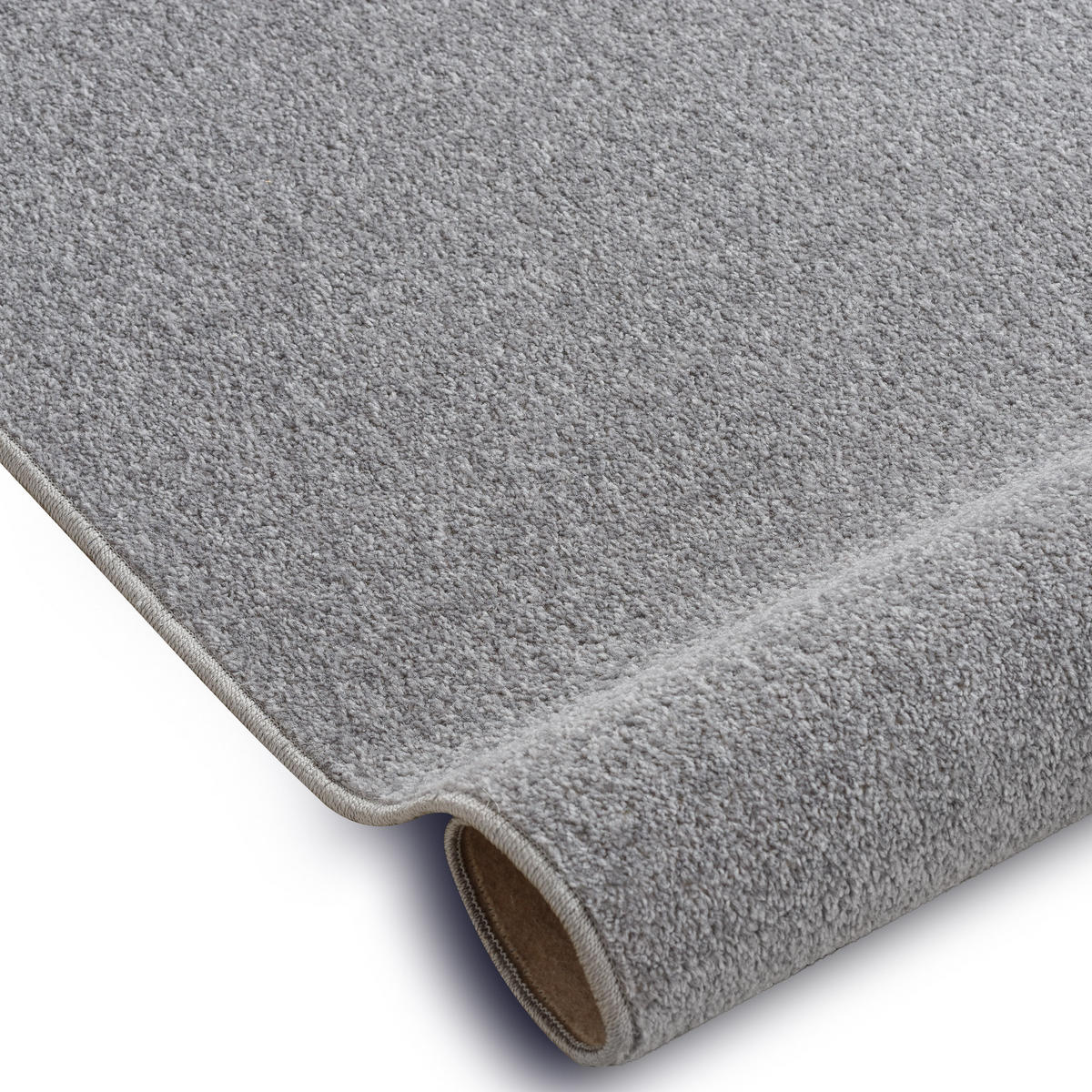 KOBEREC, Koberec metráž ETON stříbro 250/500 cm - šedá, textil (250/500cm) - rugsX