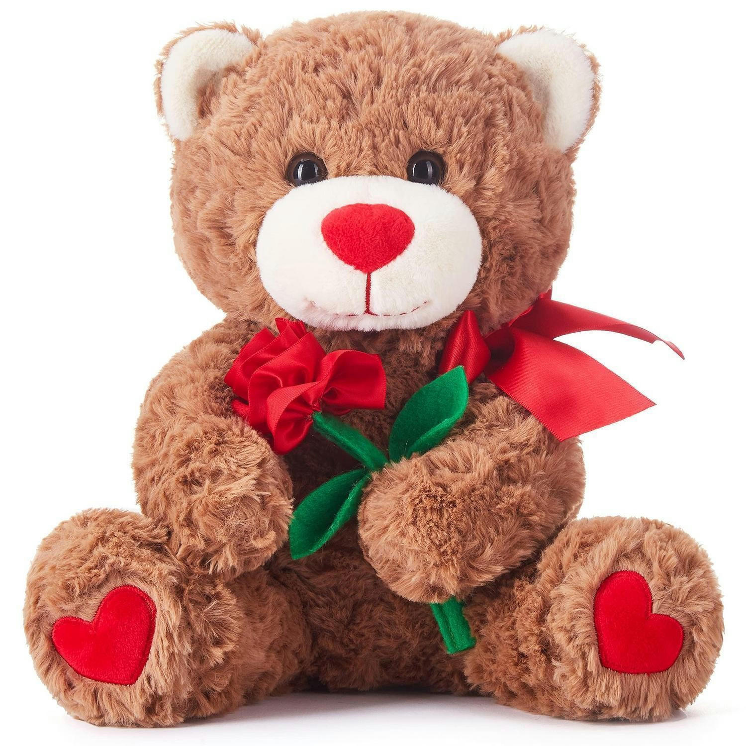KUSCHELTIER Teddybär 27 cm - Braun, Textil (23/27cm)