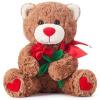 KUSCHELTIER Teddybär 27 cm - Braun, Textil (23/27cm)
