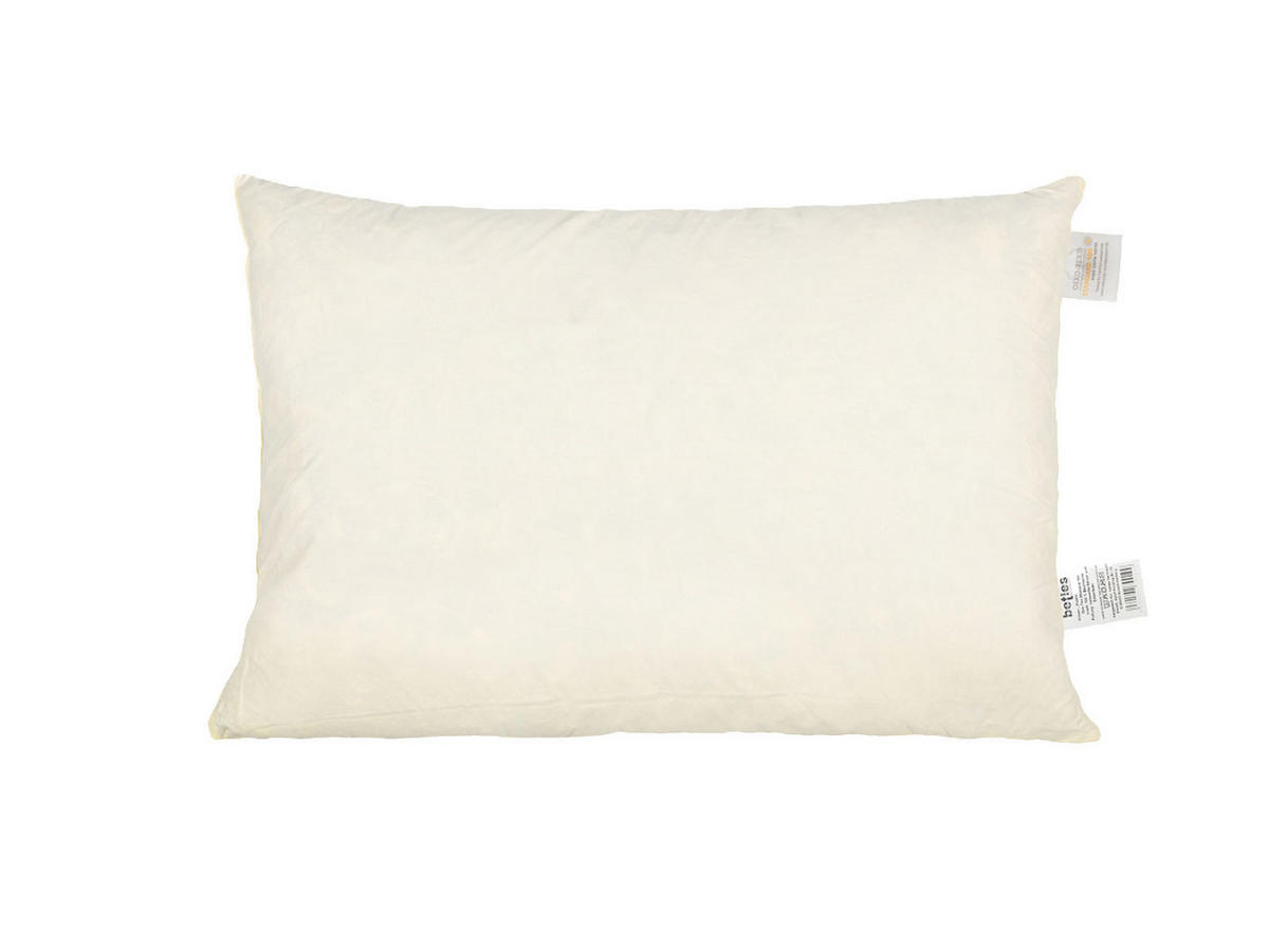 FEDERKISSEN Publik 25/35 cm - Creme, Textil (25/35cm) - beties Heimtextil