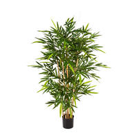 KUNSTBAUM Künstlicher Bambus - Marlene 180 cm - Grün, Kunststoff (180cm) - aplanta