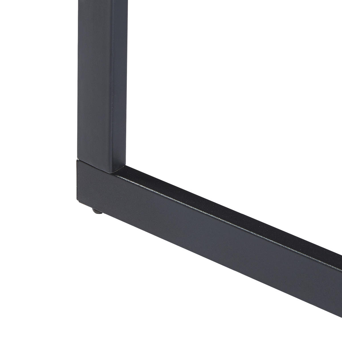 KAMINHOLZREGAL Ulvila - Schwarz, Metall (45/170/30cm) - [en.casa]