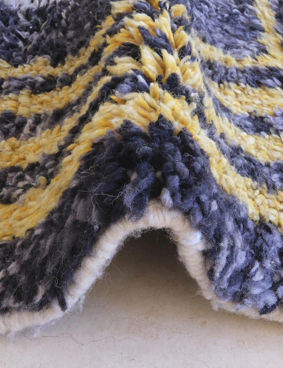 BERBERTEPPICH aus reiner Wolle 220x 311 cm - Grau, Naturmaterialien (220/311cm) - AFK Living