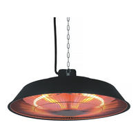 AUSSENHEIZUNG Schwarz - Schwarz, Metall (2.5/12/42.5cm) - Habitat Garten