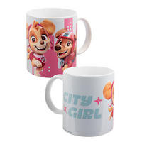 BECHER Paw Patrol City Girl Mehrfarbig 320 ml - Multicolor, Keramik (0.32L) - Paw Patrol