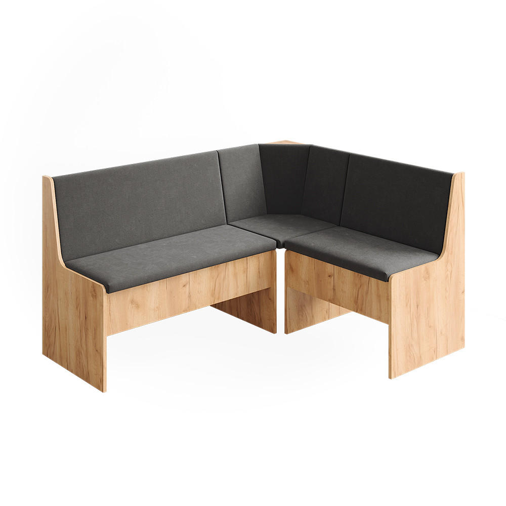 Vicco LAVICE DO JÍDELNY DO ROHU Ramon Zlatý mocný dub 150 x 51 cm s úložným prostorem