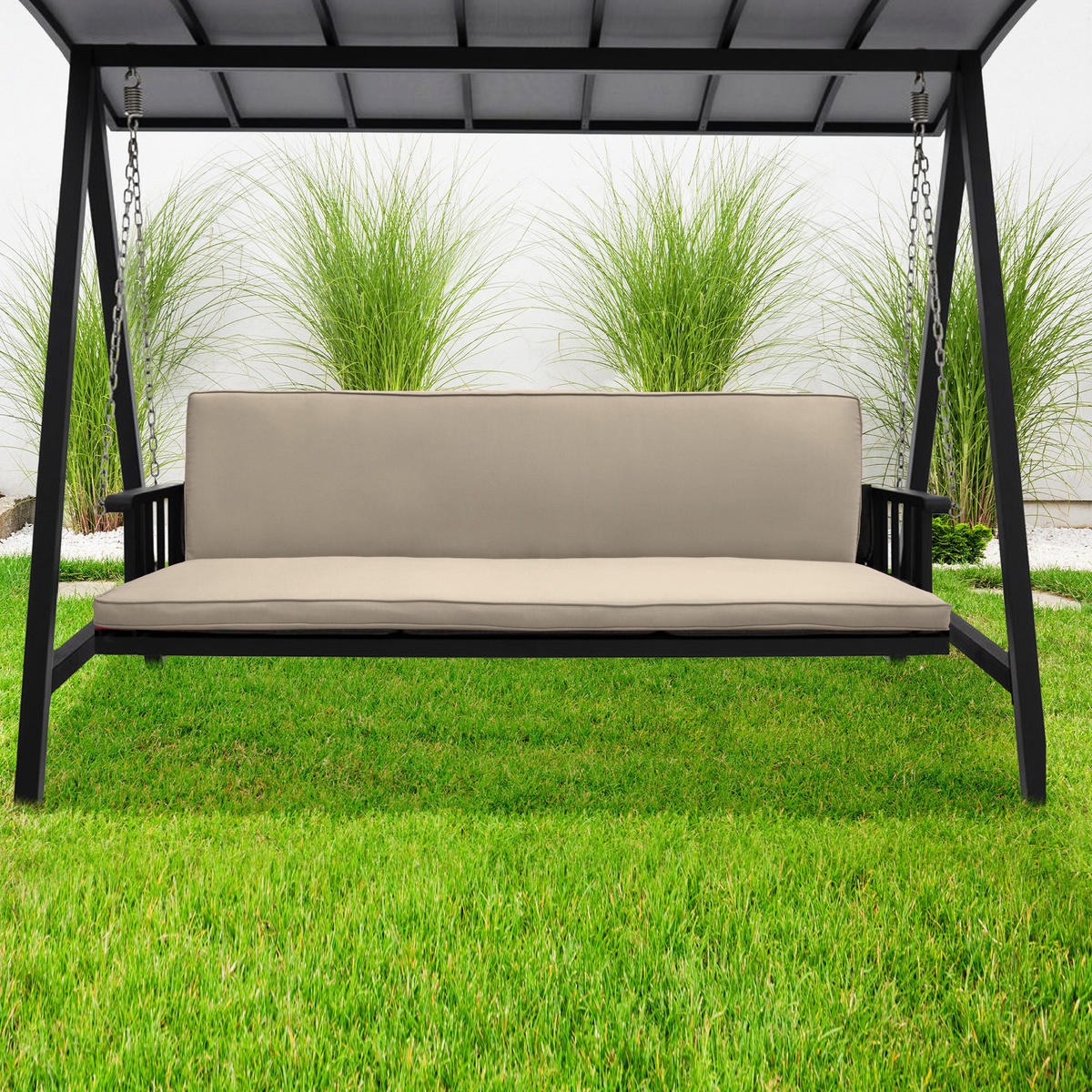 AUFLAGE für Hollywoodschaukel Loft HS 180x50cm Natur - Naturfarben, Textil (100/6/180cm) - Beautissu 