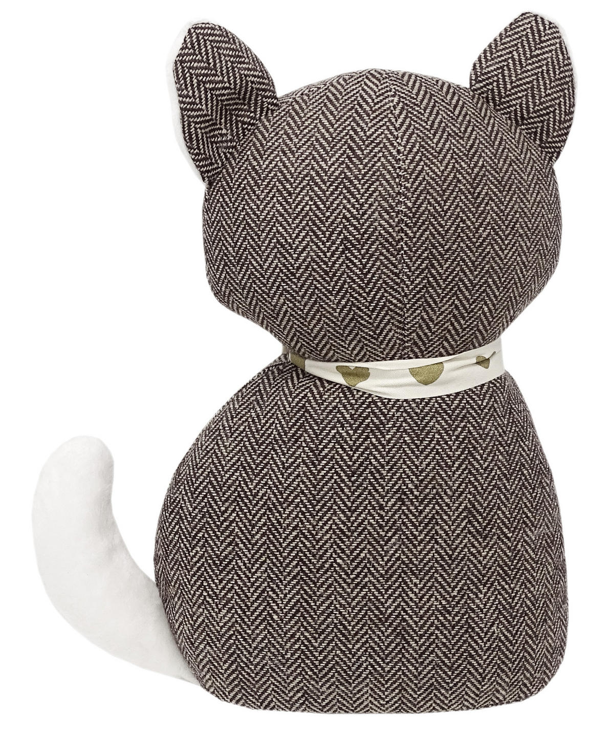 TÜRSTOPPER Katze Camero - Grau, Textil (18/9cm) - Lashuma