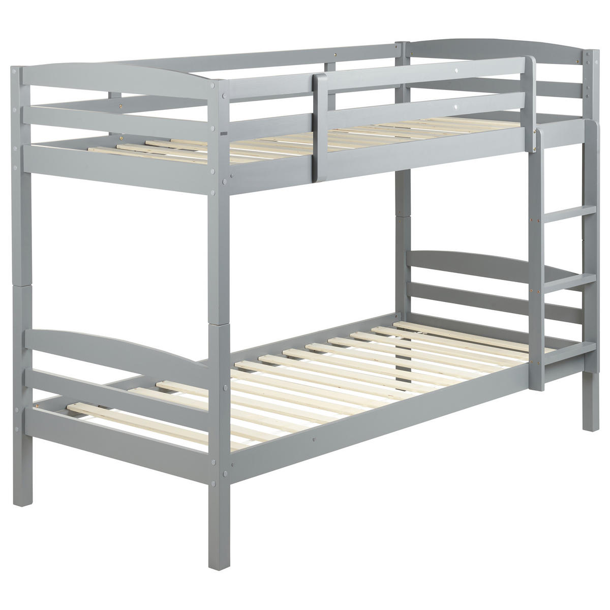HOCHBETT 90x200 cm Grau Regat - Grau, Holz (90/200cm) - Beliani