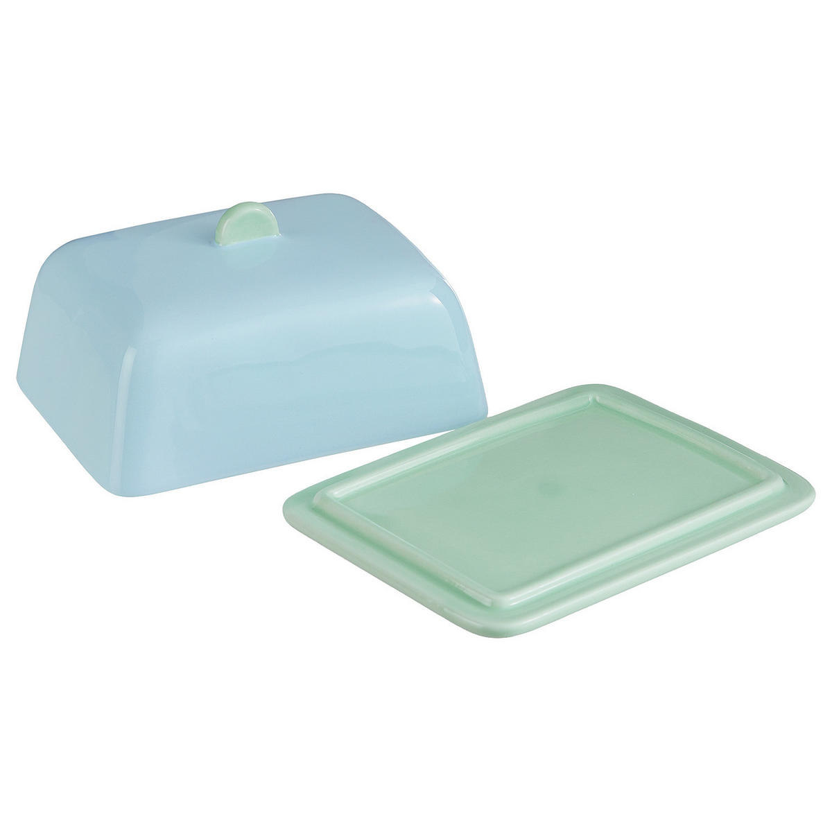 BUTTERDOSE Butter - Blau, Keramik (10/8/13cm) - Butlers