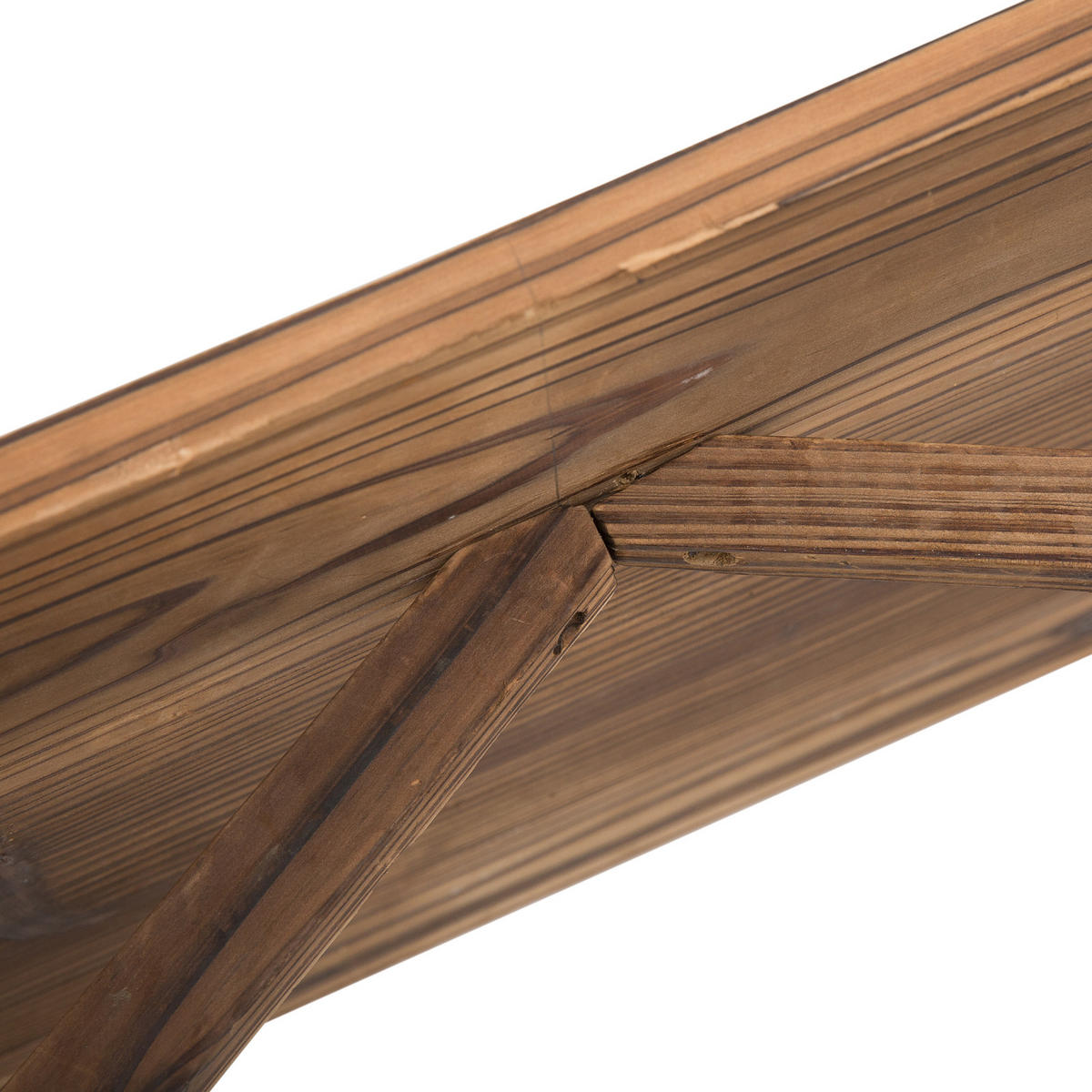 GARTENBANK 114x58x80 cm Holz braun - Dunkelbraun, Holz (114/80/58cm) - Fortuna Lai