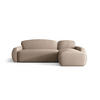 ECKSOFA mit Schlaffunktion LUCAS Curio 15 Rechts - Beige, Textil (240/145cm) - Bedante