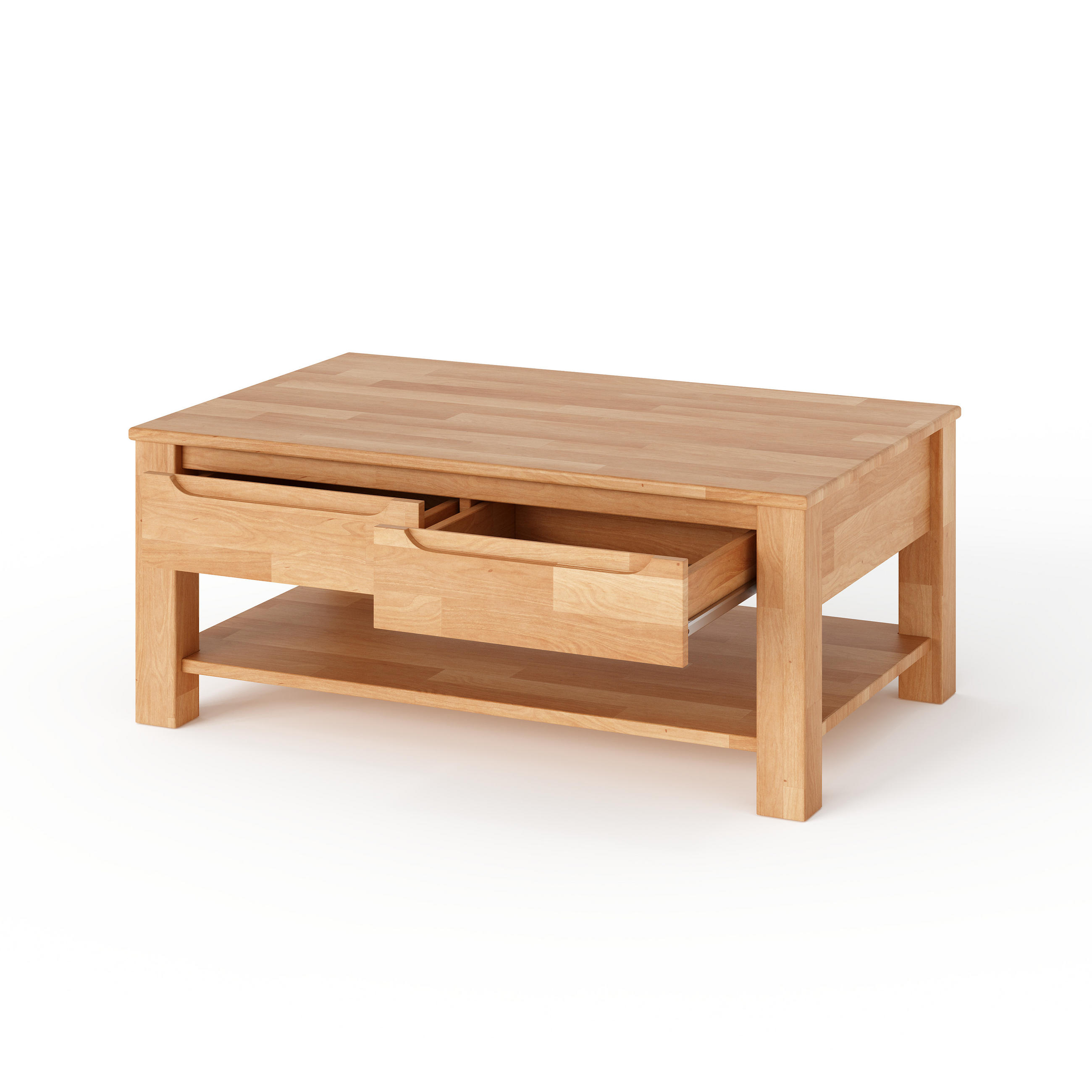 kiki design Couchtisch Braun 70x45x100 cm