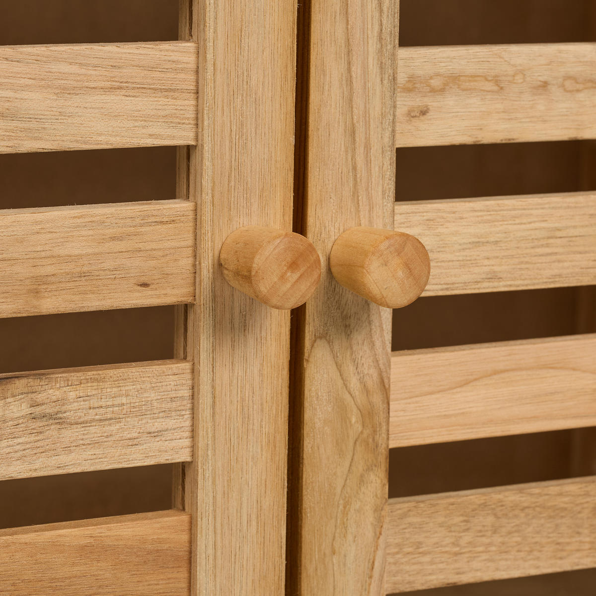 BADREGAL - Hellbraun, Holz/Holzwerkstoff (67.5/86/35.5cm) - Relaxdays