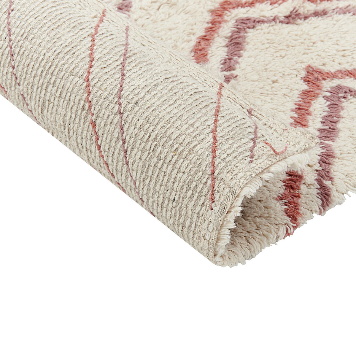 KURZFLOR-TEPPICH Kastamonu 200/140 cm - Beige, Textil (140/200cm) - Beliani