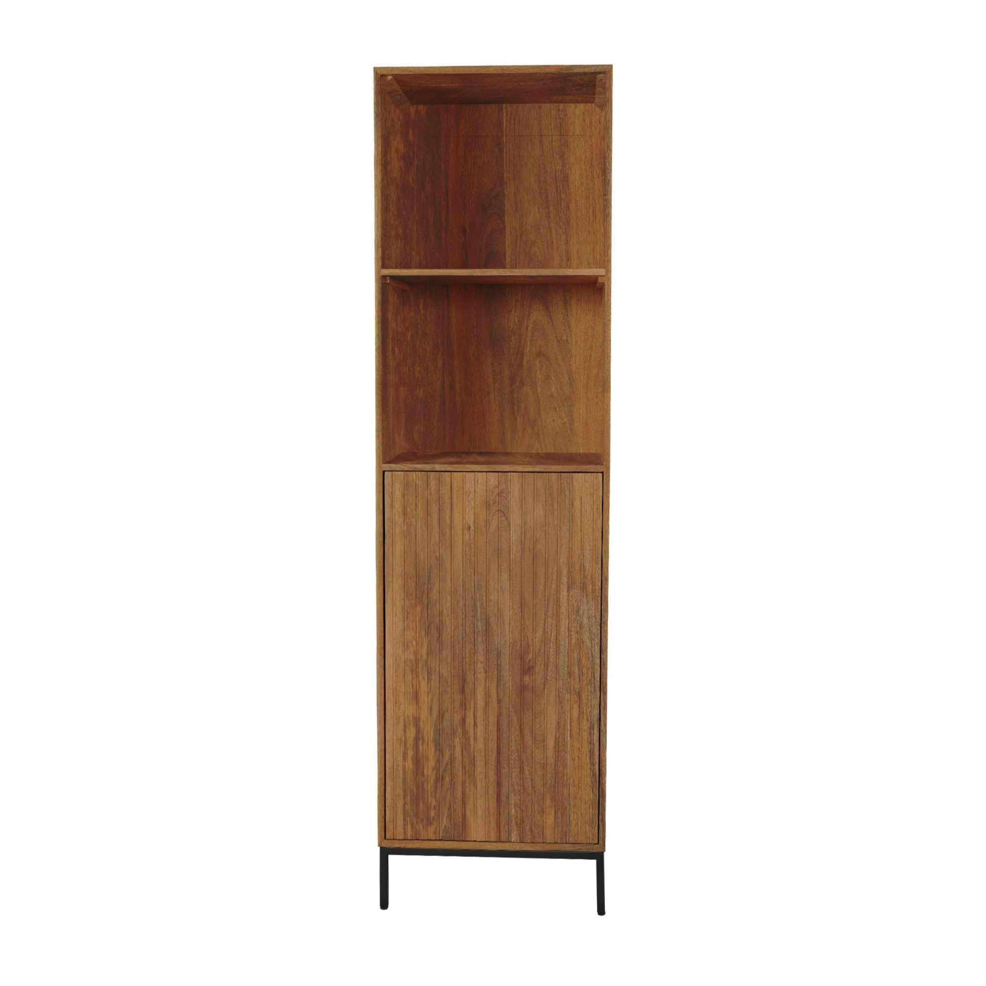 BÜCHERREGAL Madison Braun 45/55/200 cm - Braun, Holz (55/200/45cm) - Starfurn