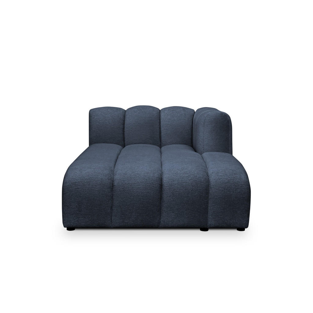 Thumbnail - Makamii Sofaelement, Blau, Textil, 1-Sitzer, 179x70x113 cm, Hergestellt in Europa, Oeko-Tex®, Wohnzimmer, Sessel, Relaxl...