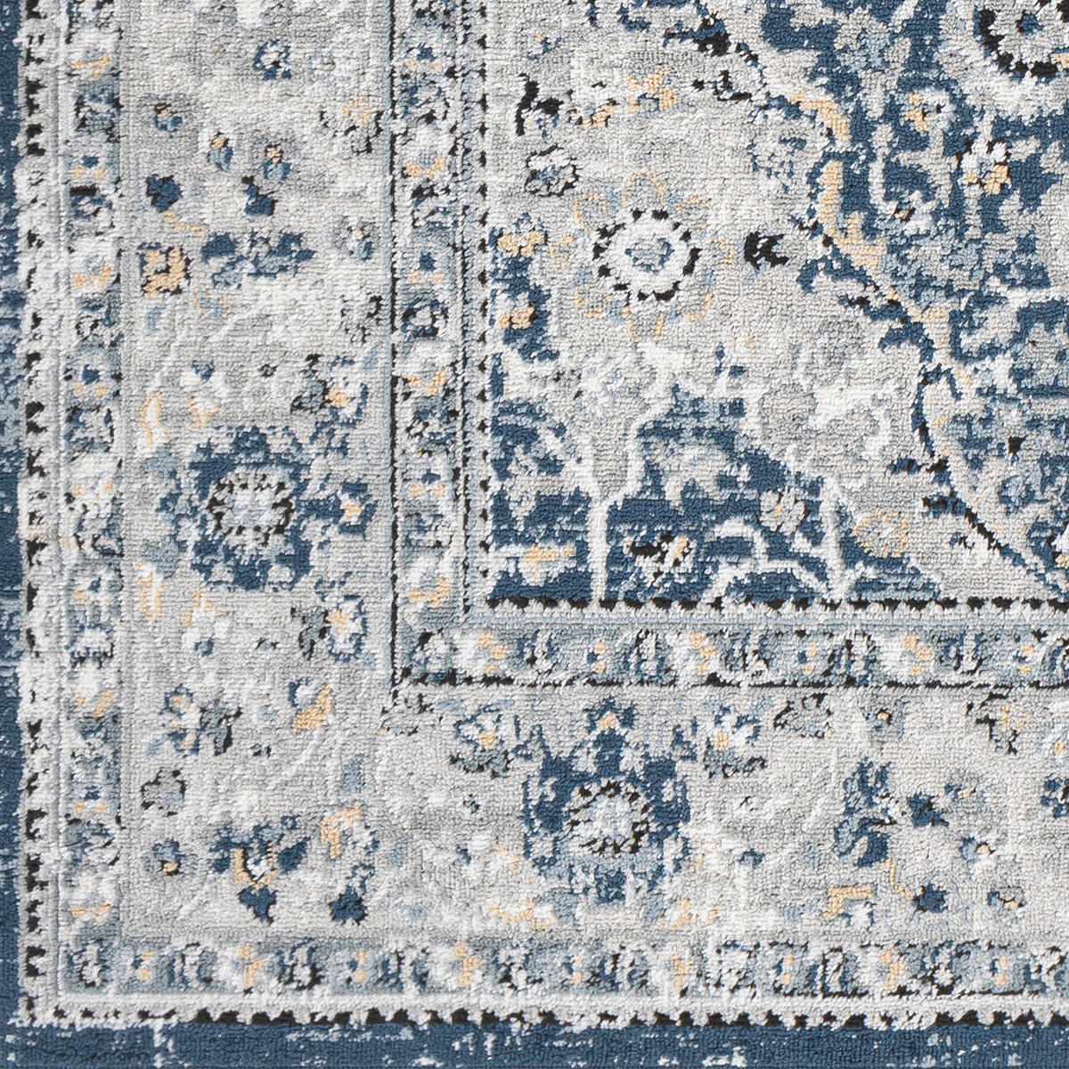 VINTAGE-TEPPICH 160/220 cm Grau - Grau, Naturmaterialien/Textil (160/220cm) - LIVABLISS