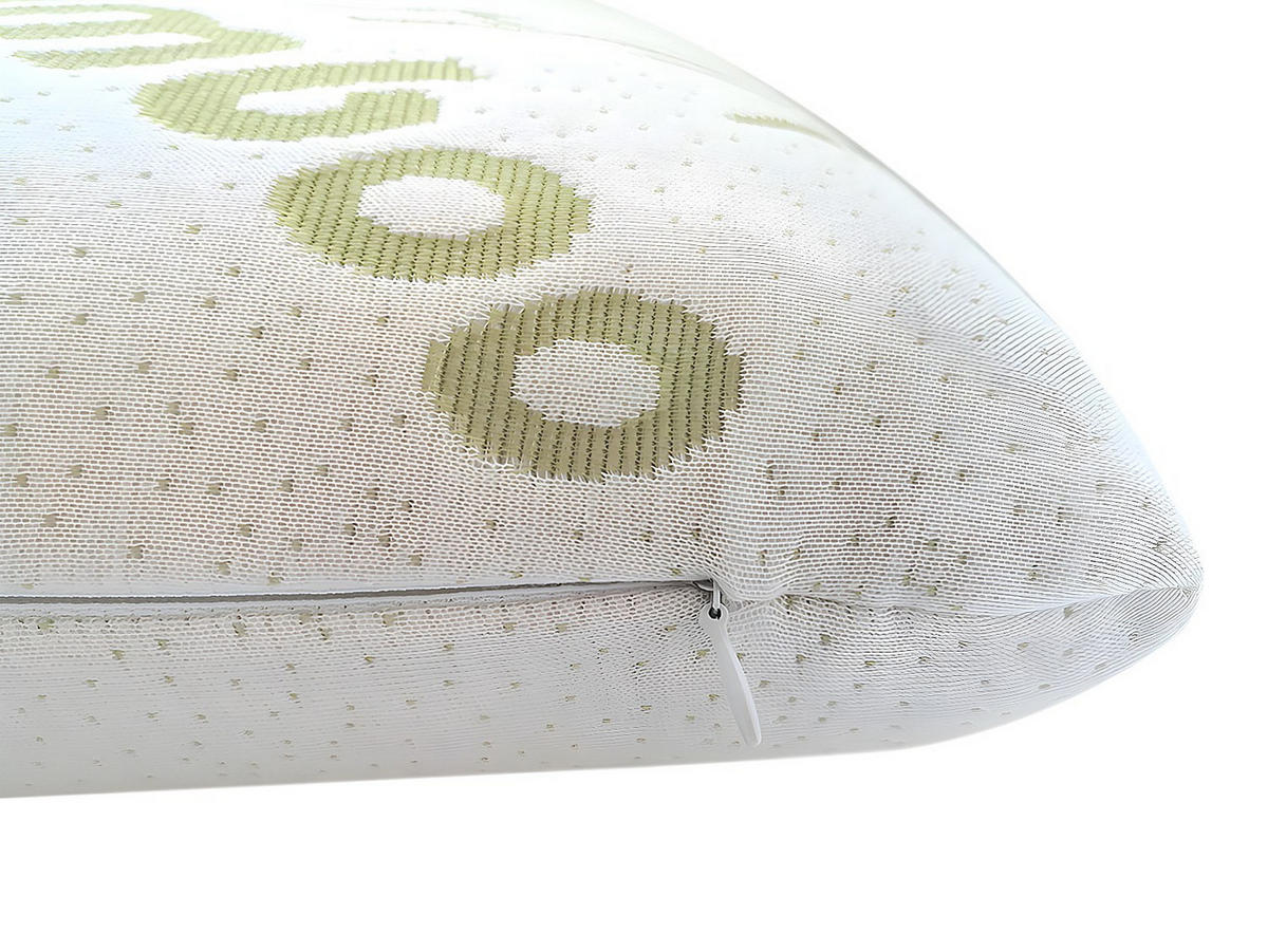 VISCO-KOPFKISSEN Memory Schaum - 60 x 60 cm - DOUCEUR von NATUREA - Weiß, Textil (60/60cm) - Vente-Unique