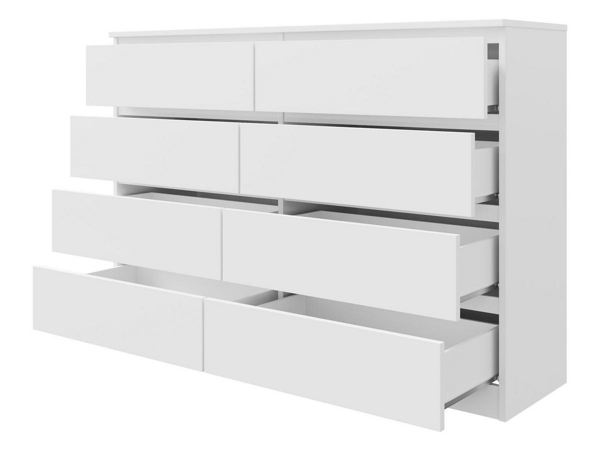 KOMMODE Malwa M8 - Schwarz, Holzwerkstoff (138/100/40cm) - MIRJAN24