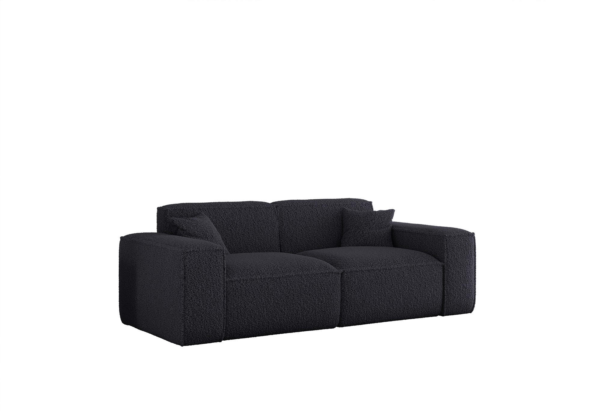 SOFA 2-sitzer Celes Premium In Sven - Blau, Holzwerkstoff/Textil (182/73/90cm) - Fun Möbel