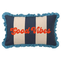 KISSENHÜLLE GOOD VIBES - Multicolor, Textil (50/30cm) - Sportalm Kitzbühel