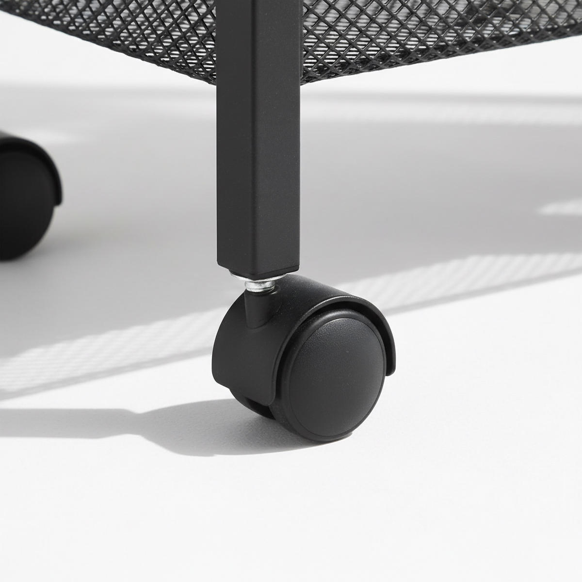 NISCHENWAGEN - Schwarz, Holzwerkstoff/Kunststoff (13/77/45.5cm) - Relaxdays