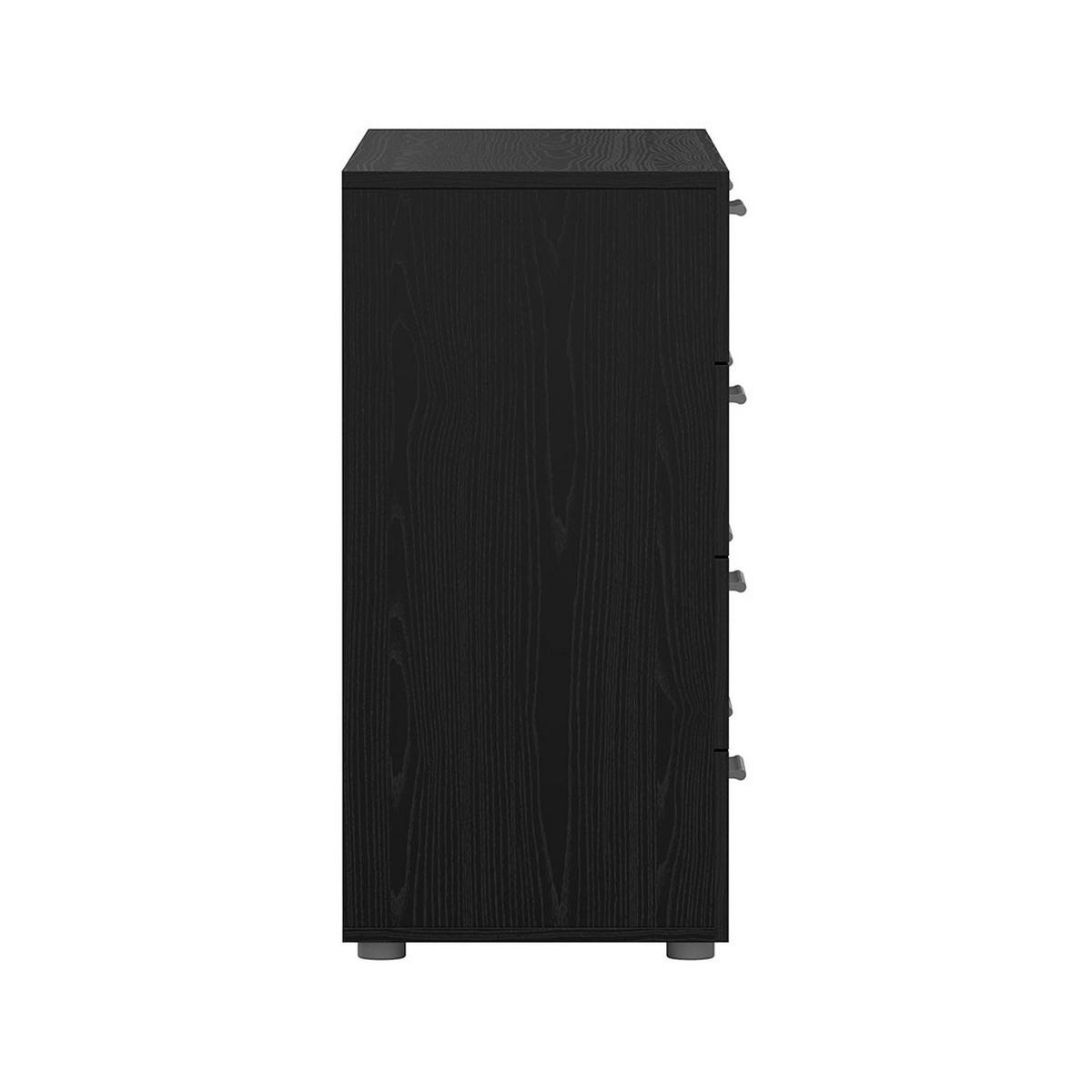 KOMMODE, Pepe, Schwarz, Holzwerkstoff, 140 x 40 x 82 cm - Schwarz, Holzwerkstoff (140/82/40cm) - ebuy24