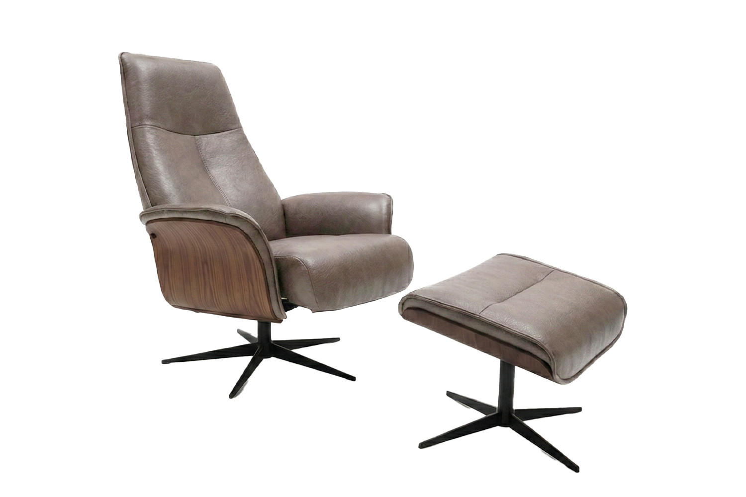Kawola Relaxsessel Anthrazit 78x106x84 cm
