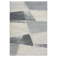 KURZFLOR-TEPPICH Bonito 9053 Grau 200x290 cm - Grau, Textil (200/290cm) - carpet city