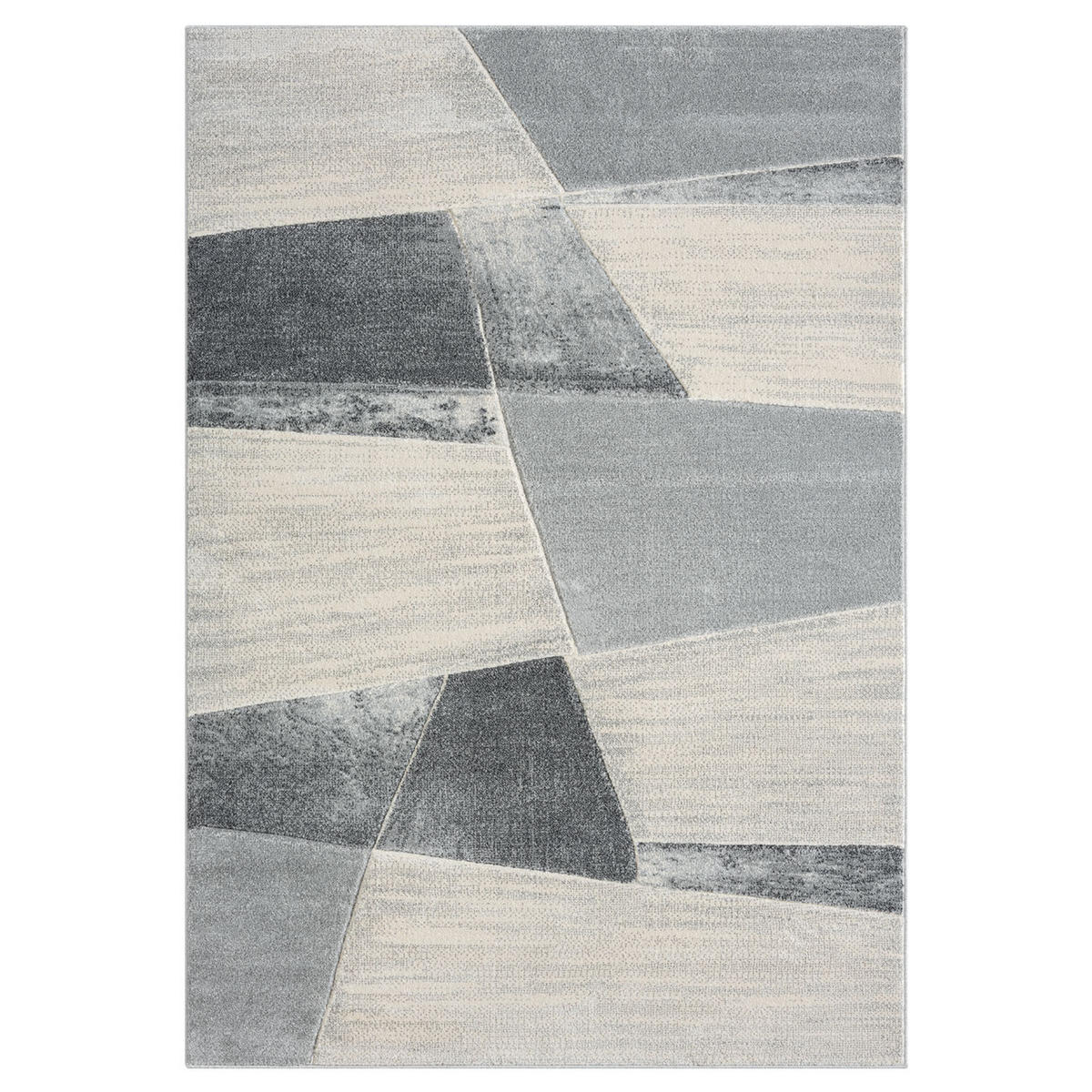 KURZFLOR-TEPPICH Bonito 9053 Grau 200x290 cm - Grau, Textil (200/290cm) - carpet city