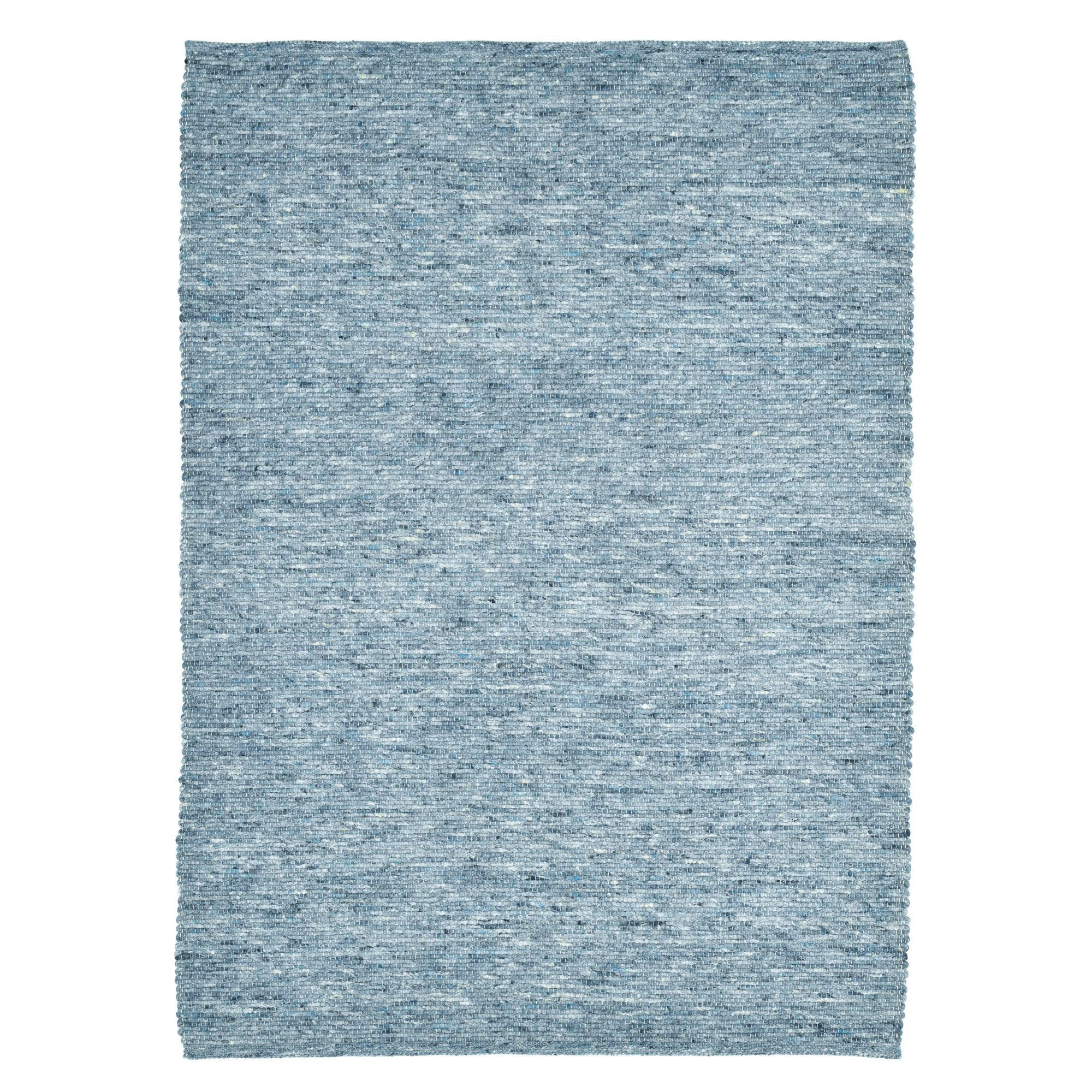 HANDWEBTEPPICH Atlas 40x60 cm - Blau, Textil (40/60cm) - Rug and Roll