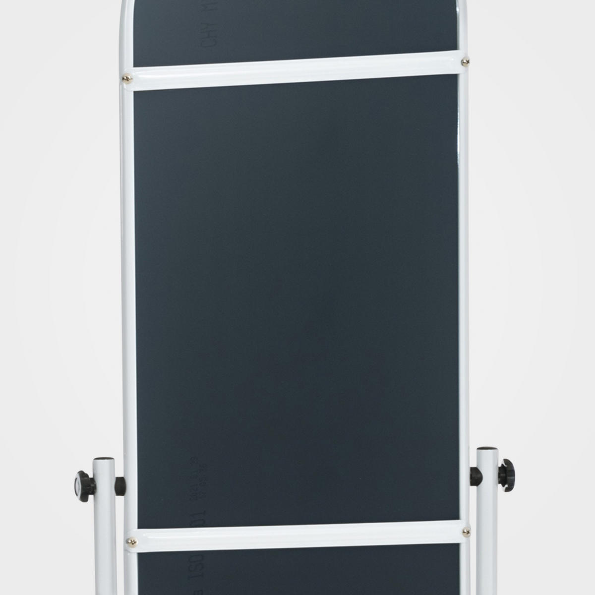 STANDSPIEGEL oval 40/42/155 cm Metall weiß - Weiß, Metall (40/155/42cm) - CLP