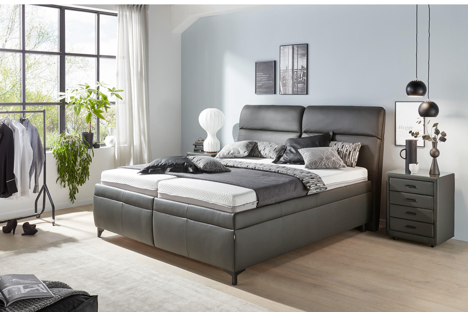 Boxspringbett zu hart