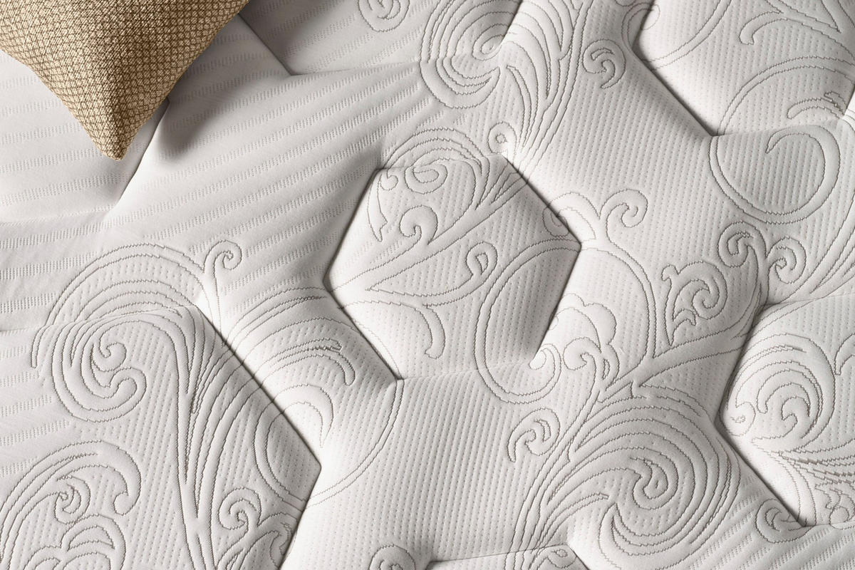 MATRATZE Tempus Premier - 180X200 cm - Weiß, Textil (180/200cm) - Moonia