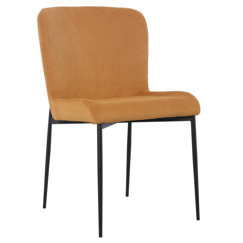 Thumbnail - Svita Esszimmerstühle, Gelb, Textil, 2-Sitzer, 48x83x56 cm, Esszimmer, Stühle, Esszimmerstühle, Vierfußstühle