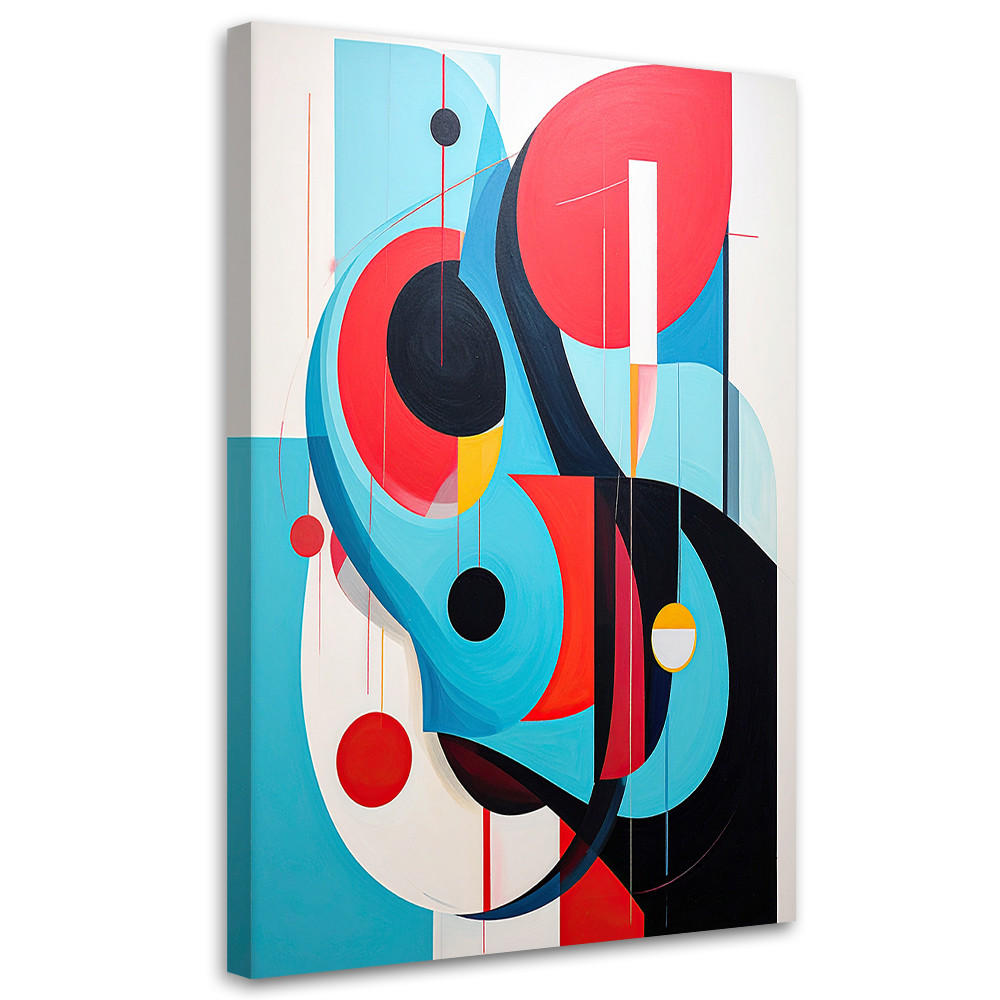 Feeby Bild Mehrfarbig 80x120 cm