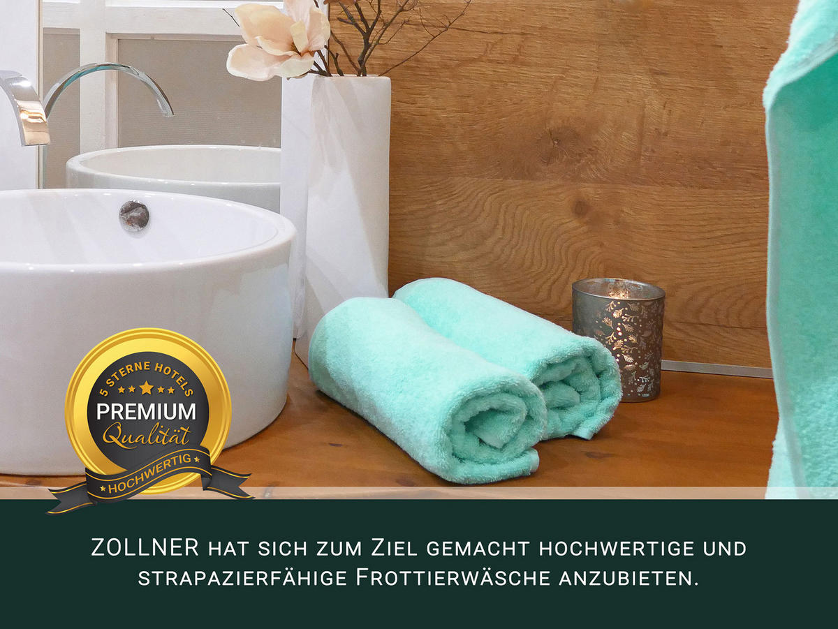 HANDTÜCHER, 6er-Set, 50x100 cm, 100% Baumwolle, Grün - Grün, Textil (50/100cm) - Zollner