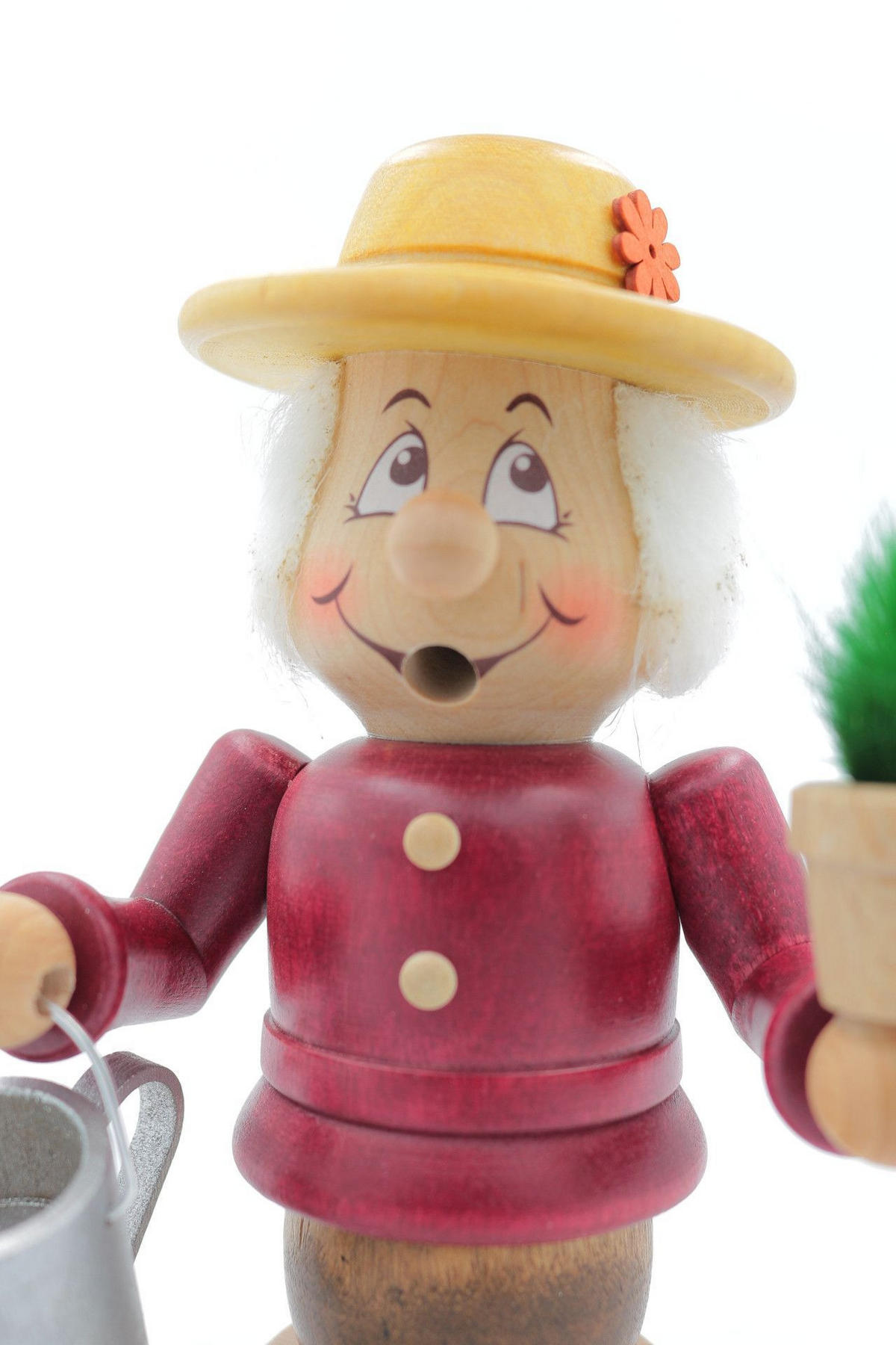 RAUCHFIGUR Wichtel Gärtnerin 15cm - Multicolor, Holz (9/15/0.1cm)