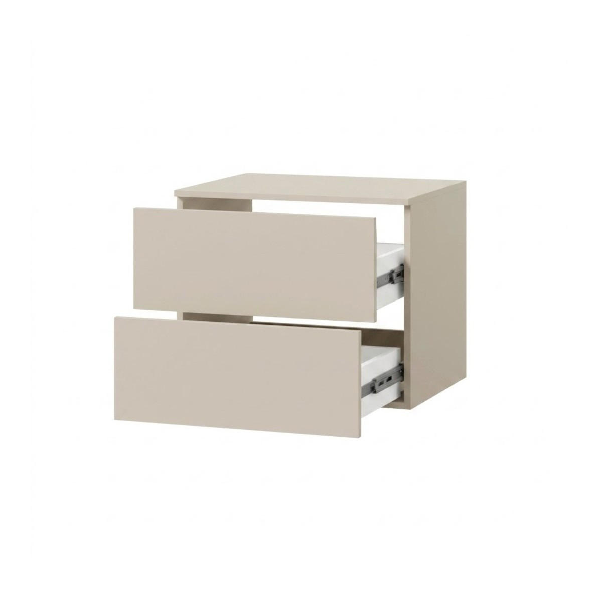 WASCHTISCHUNTERSCHRANK Color 2S 60 Kaschmir - Kaschmir, Holzwerkstoff (60/50/45cm) - mzm24