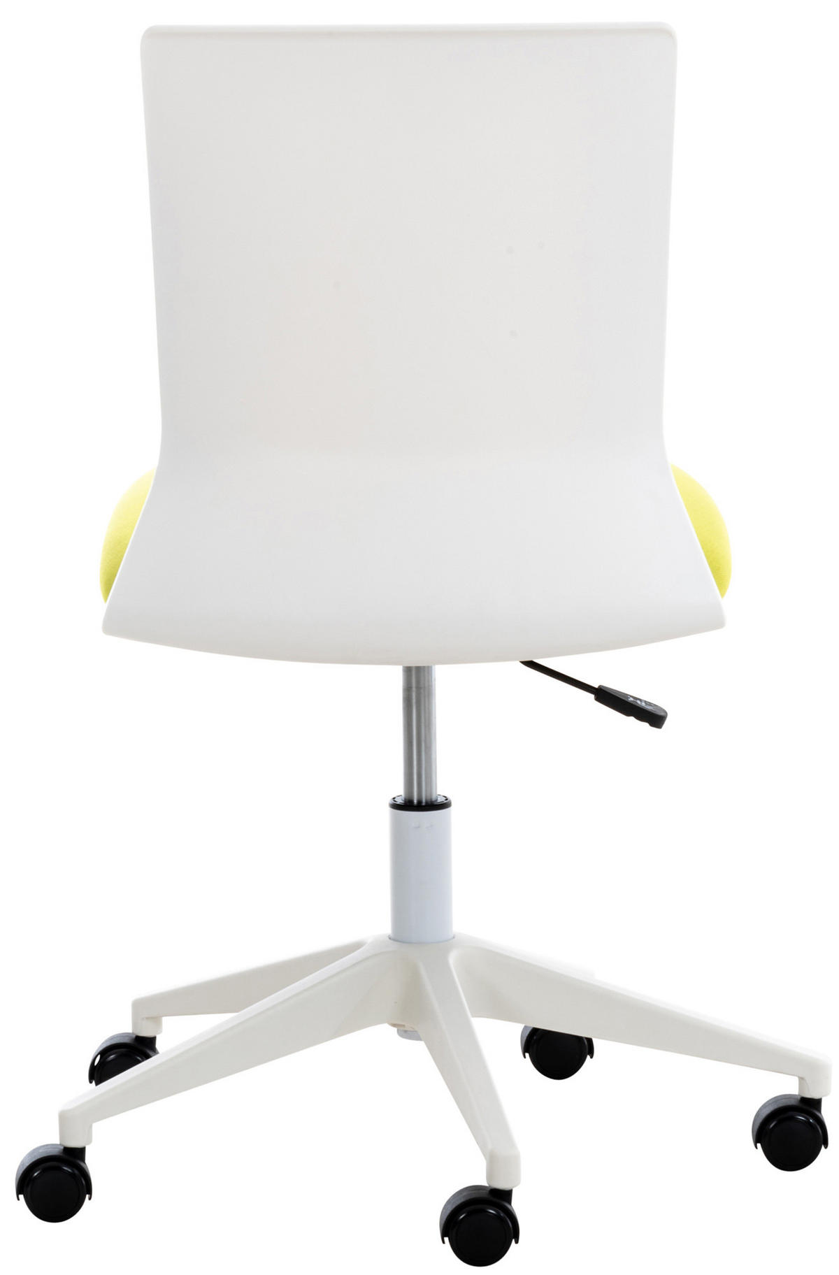 DREHSTUHL Stoff grün - Weiß/Grün, Kunststoff/Textil (61/92/61cm) - CLP