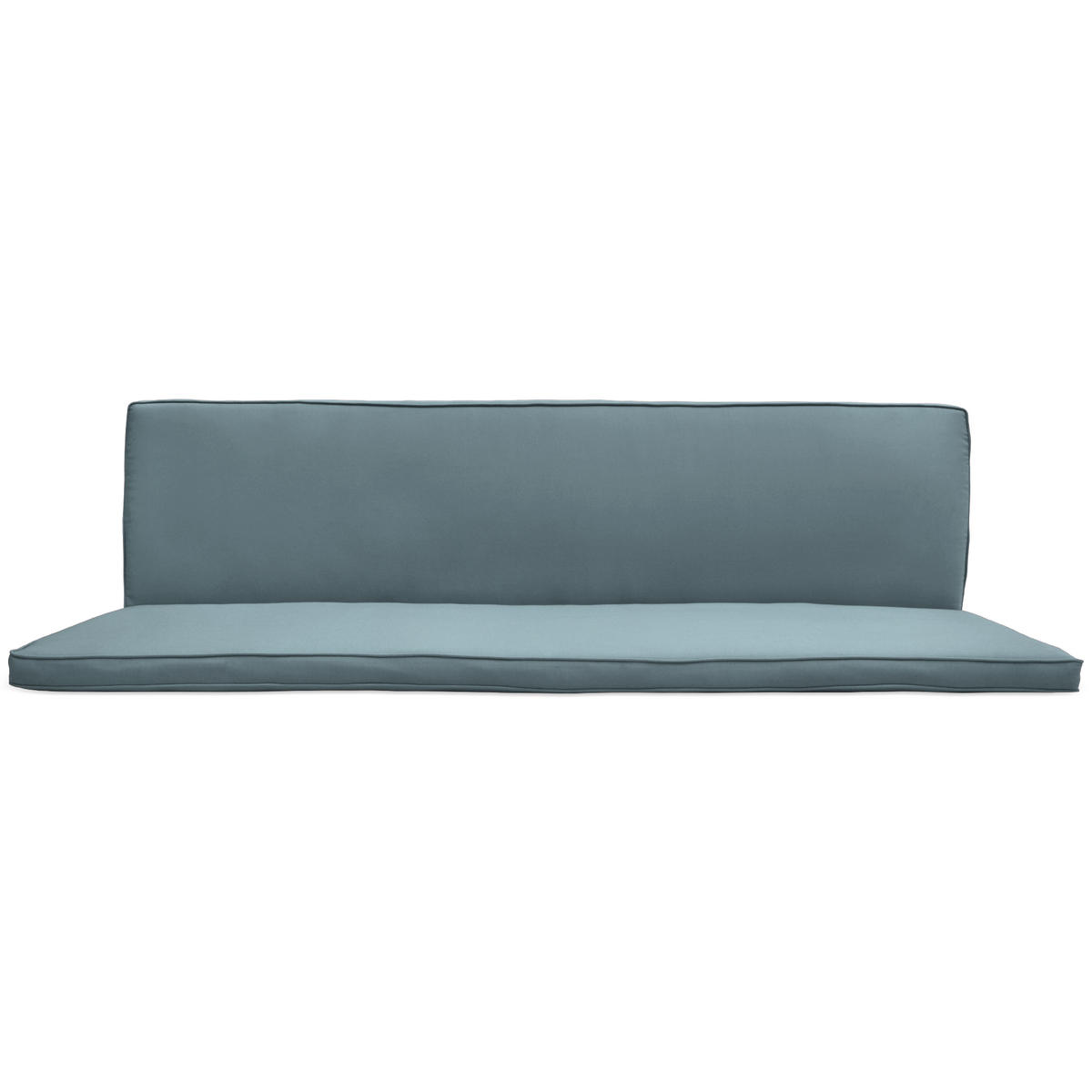 AUFLAGE für Hollywoodschaukel Loft HS 180x50cm Taubenblau - Blaugrau, Textil (100/180cm) - Beautissu 