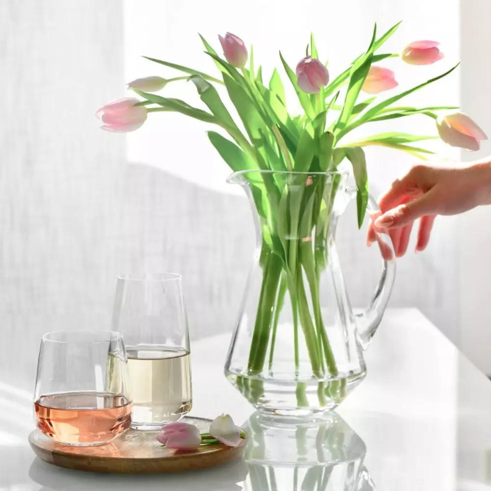 KRUG, 1 Stk., 1500 ml, Handgemacht - Transparent, Glas (1.5L) - Krosno Glass