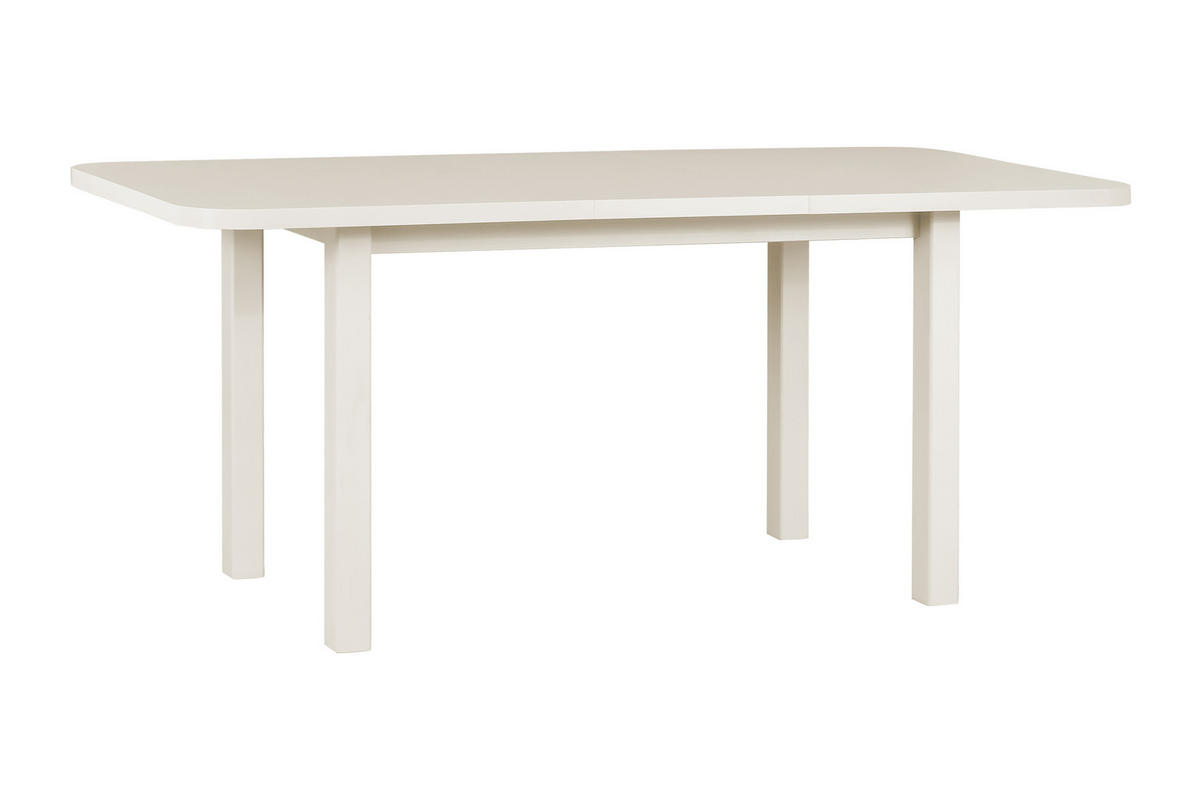 ESSTISCH Wenus 2 - Beige/Cappuccino, Holz (80/140/76cm) - Leaf Design